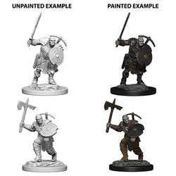 Dungeons & Dragons Nolzurs Marvelous Unpainted Miniatures: W4 Earth Genasi Male Fighter