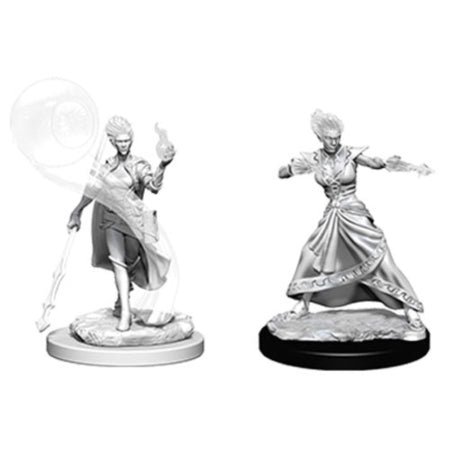 Dungeons & Dragons Nolzurs Marvelous Unpainted Miniatures: W5 Fire Genasi Female Wizard