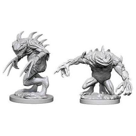 Dungeons & Dragons Nolzurs Marvelous Unpainted Miniatures: W5 Grey Slaad & Death Slaad