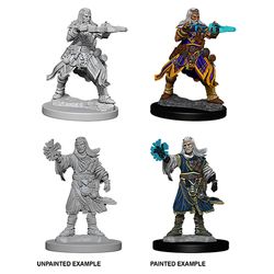 Pathfinder Deep Cuts Unpainted Miniatures: W6 Male Human Wizard