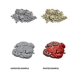 WizKids Deep Cuts Unpainted Miniatures: W6 Pile of Bones & Entrails