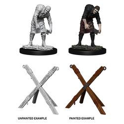 WizKids Deep Cuts Unpainted Miniatures: W6 Assistant & Torture Cross