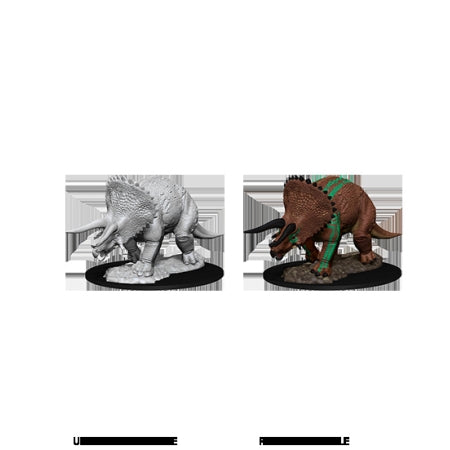 Dungeons & Dragons Nolzurs Marvelous Unpainted Miniatures: W7 Triceratops