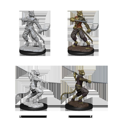 Dungeons & Dragons Nolzurs Marvelous Unpainted Miniatures: W7 Tabaxi Male Rogue