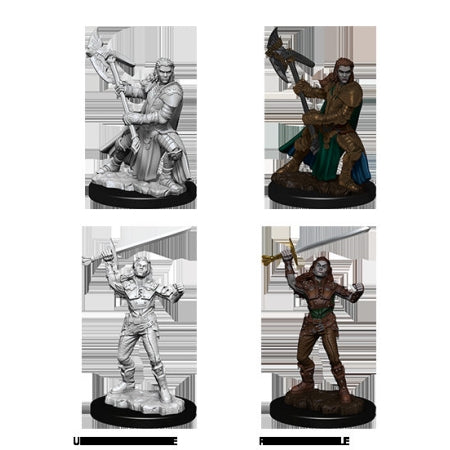 Dungeons & Dragons Nolzurs Marvelous Unpainted Miniatures: W7 Half-Orc Female Fighter