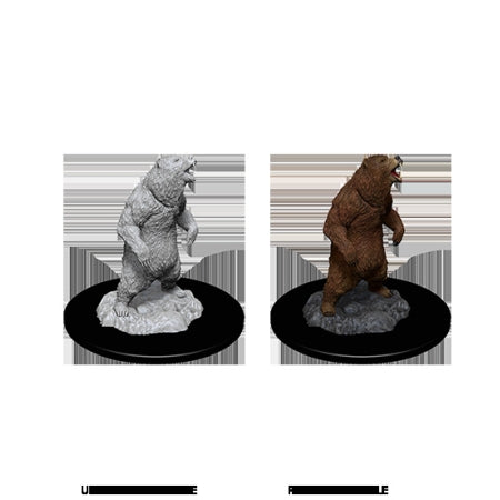 WizKids Deep Cuts Unpainted Miniatures: W7 Grizzly