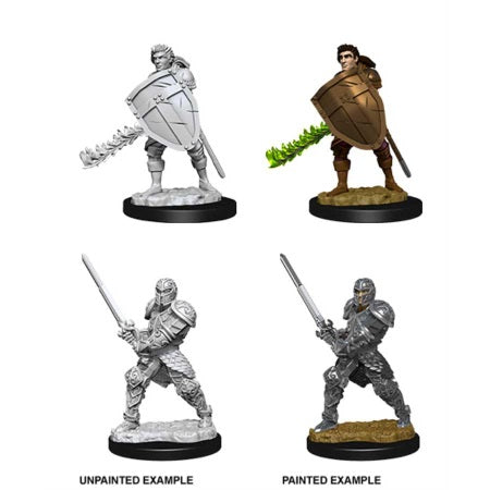 Dungeons & Dragons Nolzurs Marvelous Unpainted Miniatures: W8 Male Human Fighter