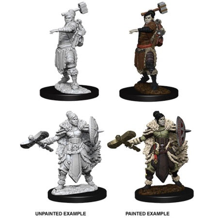 Dungeons & Dragons Nolzurs Marvelous Unpainted Miniatures: W9 Female Half-Orc Barbarian