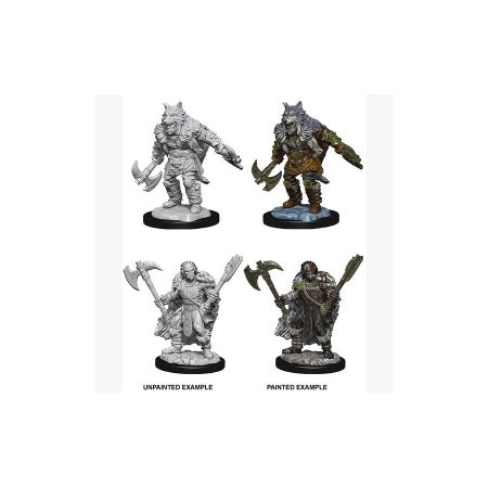 Dungeons & Dragons Nolzurs Marvelous Unpainted Miniatures: W9 Male Half-Orc Barbarian