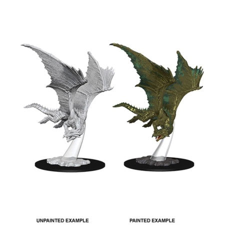 Dungeons & Dragons Nolzurs Marvelous Unpainted Miniatures: W9 Young Bronze Dragon