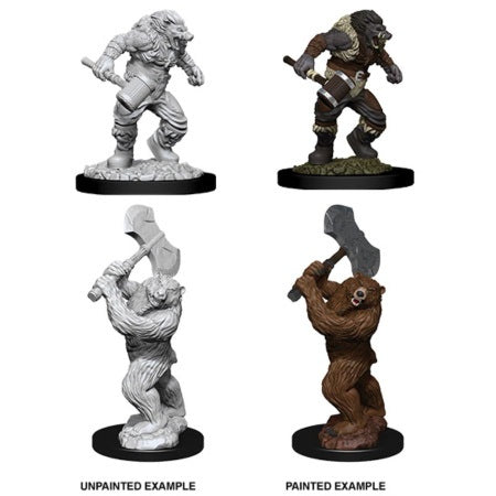 Dungeons & Dragons Nolzurs Marvelous Unpainted Miniatures: W9 Wereboar & Werebear