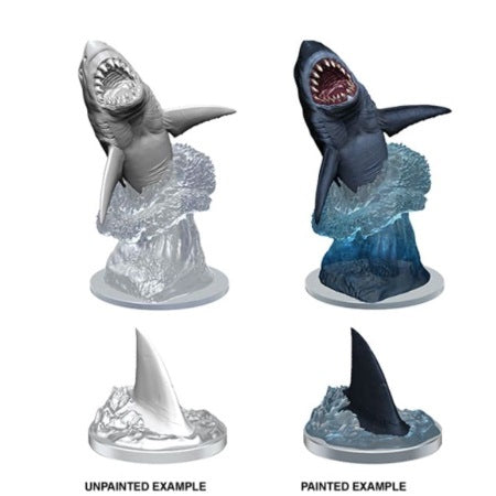 WizKids Deep Cuts Unpainted Miniatures: W9 Shark