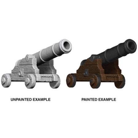 WizKids Deep Cuts Unpainted Miniatures: W9 Cannons