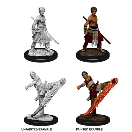 Dungeons & Dragons Nolzurs Marvelous Unpainted Miniatures: W10 Male Half-Elf Monk