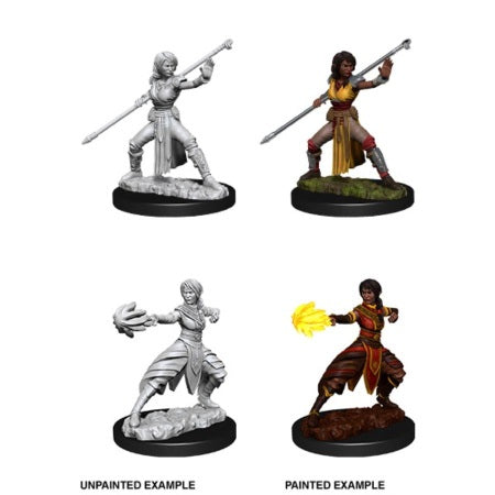 Dungeons & Dragons Nolzurs Marvelous Unpainted Miniatures: W10 Female Half-Elf Monk