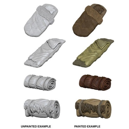 WizKids Deep Cuts Unpainted Miniatures: W10 Bedrolls