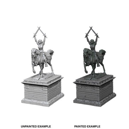 WizKids Deep Cuts Unpainted Miniatures: W10 Heroic Statue