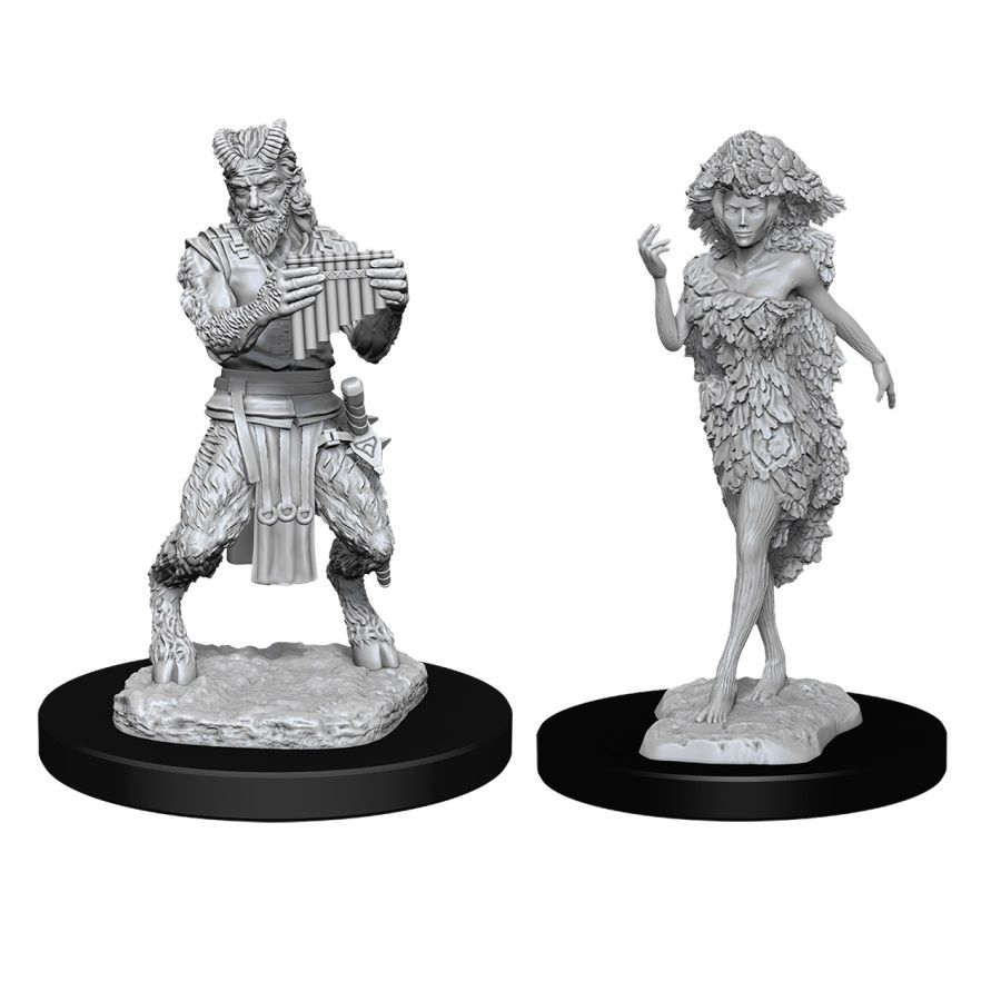 Dungeons & Dragons Nolzurs Marvelous Unpainted Miniatures: W11 Satyr & Dryad