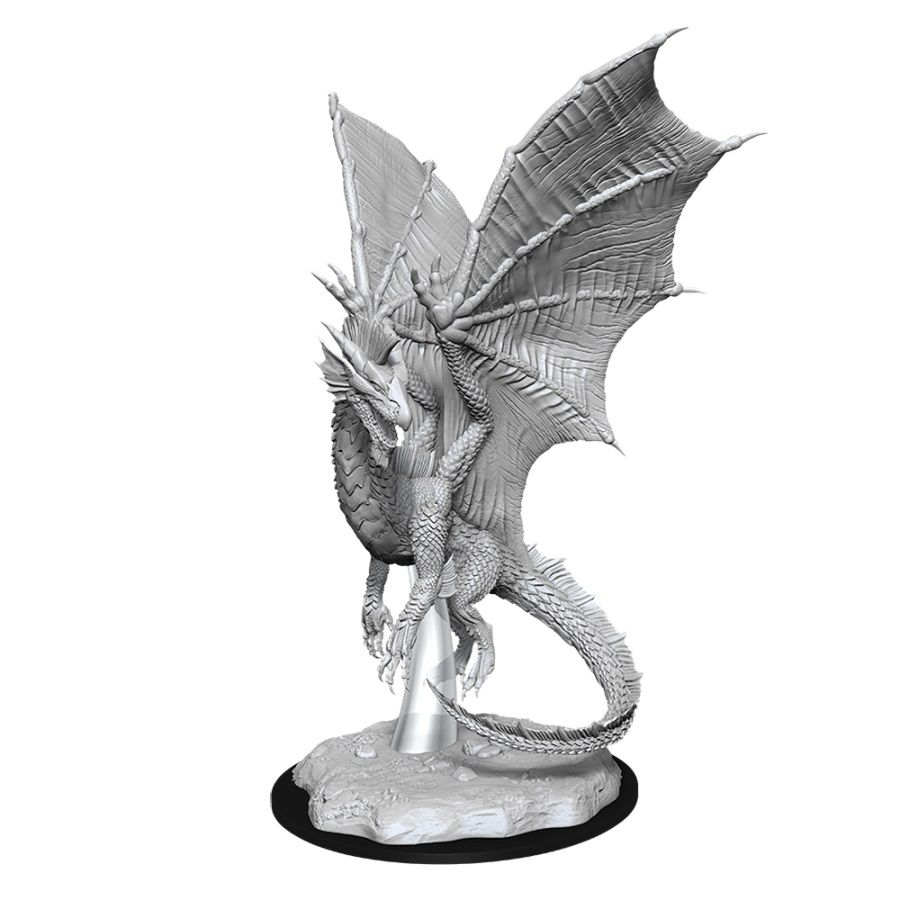 Dungeons & Dragons Nolzurs Marvelous Unpainted Miniatures: W11 Young Silver Dragon