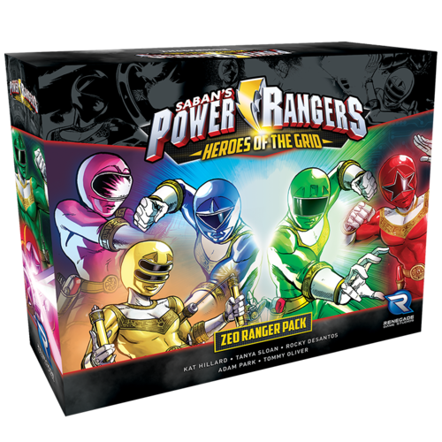Power Rangers - Heroes of the Grid: Zeo Ranger Pack