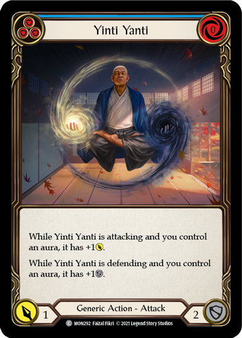 Yinti Yanti (Blue) (Rainbow Foil) [MON292-RF] 1st Edition Rainbow Foil