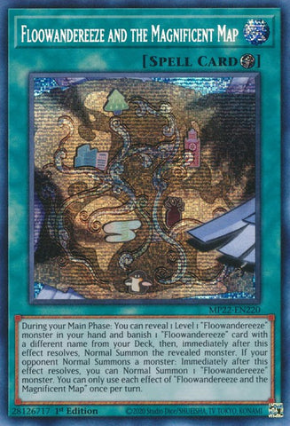 Floowandereeze and the Magnificent Map [MP22-EN220] Prismatic Secret Rare