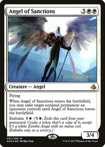 Angel of Sanctions  [Amonkhet Prerelease Promos]