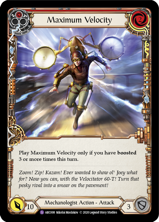 Maximum Velocity [ARC008] Unlimited Rainbow Foil