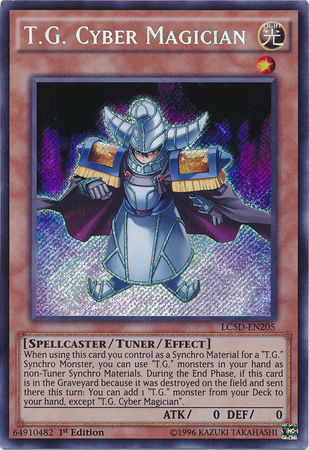 T.G. Cyber Magician [LC5D-EN205] Secret Rare