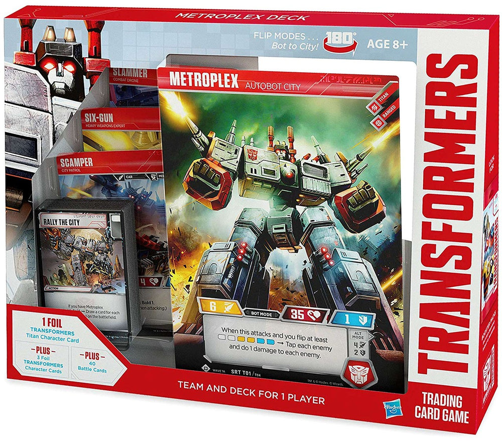 Transformers TCG: Wave 1 Metroplex Deck