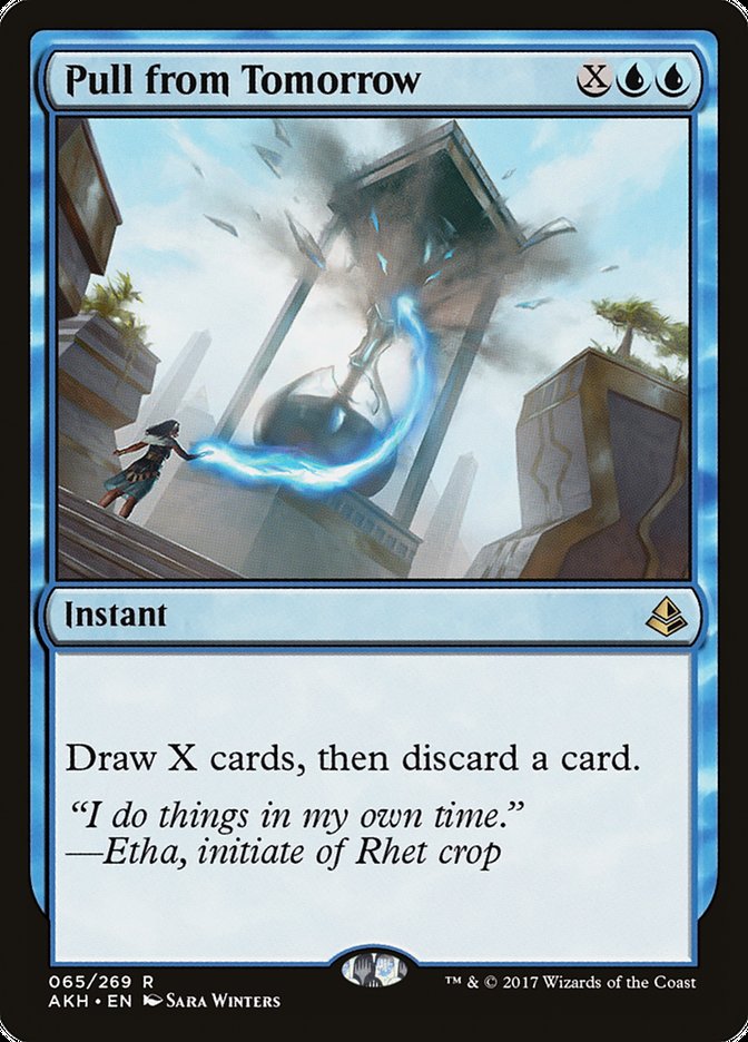 mtg amonkhet cards Pull from Tomorrow [Amonkhet]
