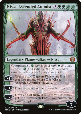 Nissa, Ascended Animist [Phyrexia: All Will Be One]