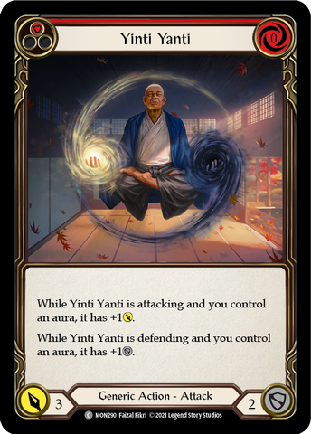 Yinti Yanti (Red) (Rainbow Foil) [MON290-RF] 1st Edition Rainbow Foil