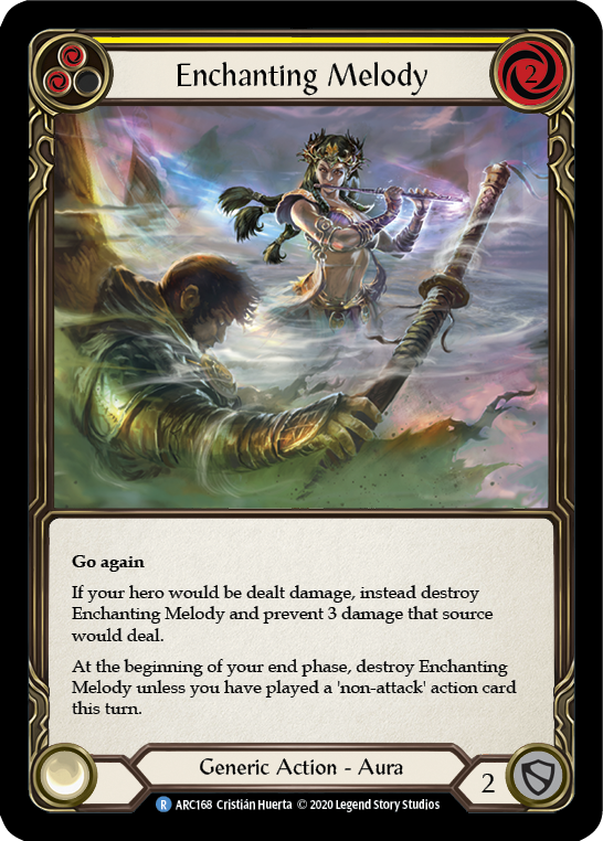 Enchanting Melody (Yellow) [ARC168] Unlimited Rainbow Foil