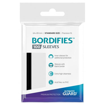 Bordifies Sleeves Standard Size 100-Count