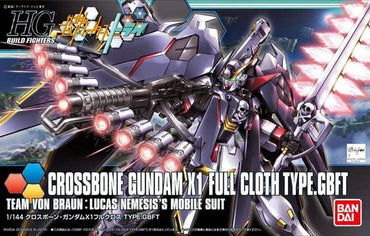 HGBF 1/144 Crossbone Gundam X1 Full Cloth Type.GBFT