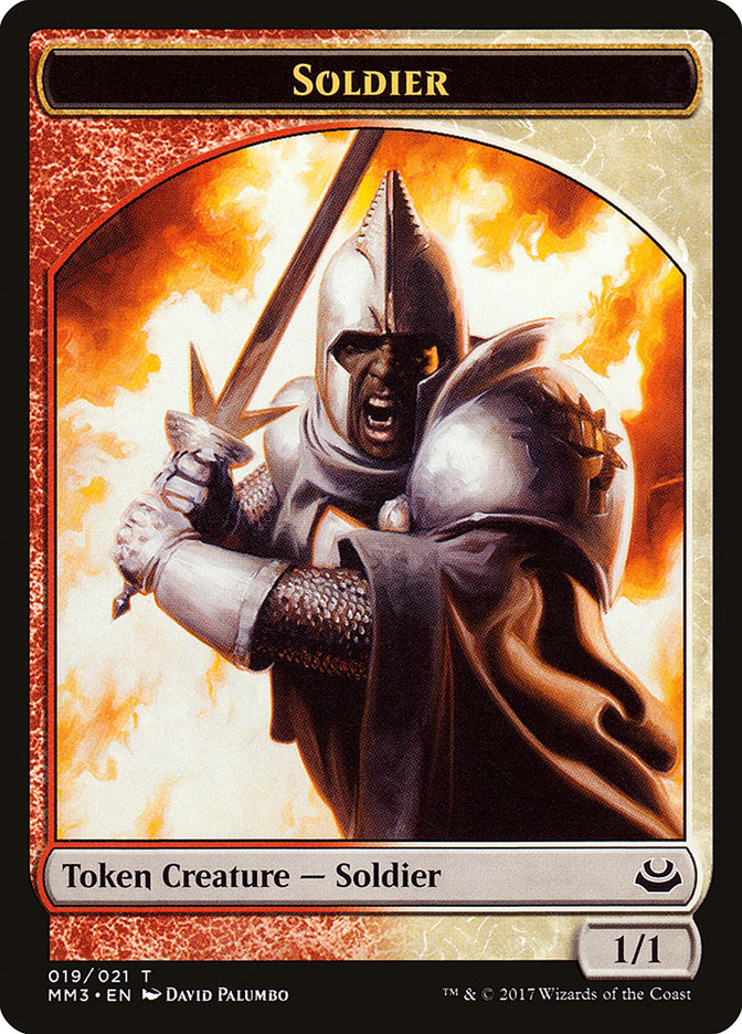 Soldier (019/021) [Modern Masters 2017 Tokens]