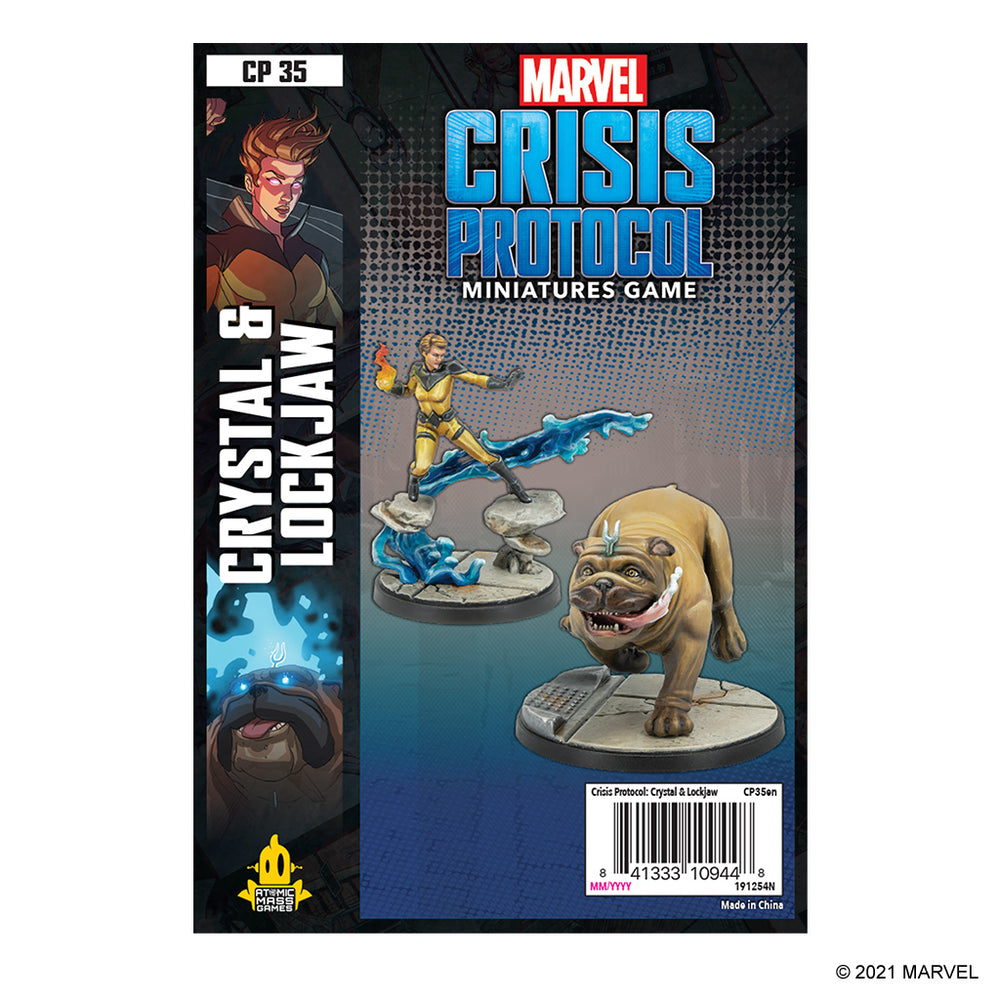 Marvel Crisis Protocol: Crystal & Lockjaw