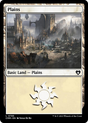 Plains (785) [Commander Masters]
