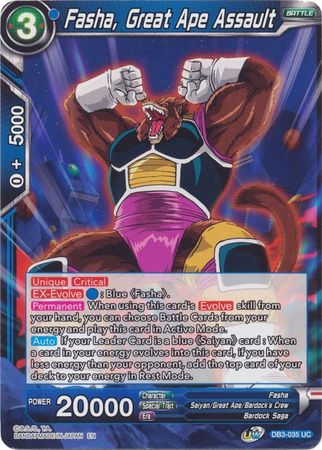 Fasha, Great Ape Assault [DB3-035]