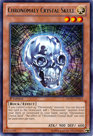 chronomaly monsters Chronomaly Moai [REDU-EN014] Common