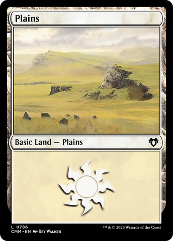 Plains (786) [Commander Masters]