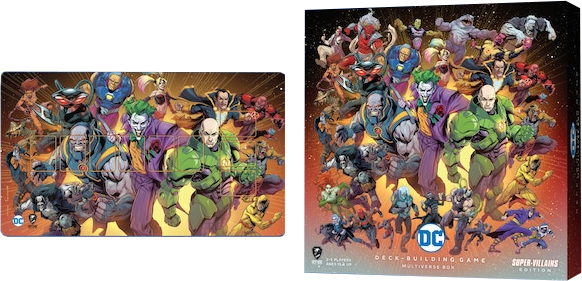 DC DBG: Multiverse Box - Super-Villains Edition + Playmat