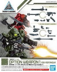 30MM 1/144 30MM Option Weapon 1 For Portanova