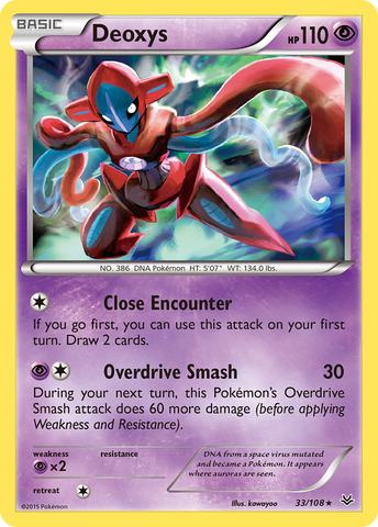 Deoxys (33/108) [XY: Roaring Skies]