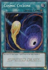 Cosmic Cyclone (Secret) [SBCB-EN142] Secret Rare