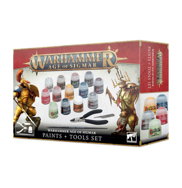 Warhammer: Age of Sigmar - Paint + Tool Set