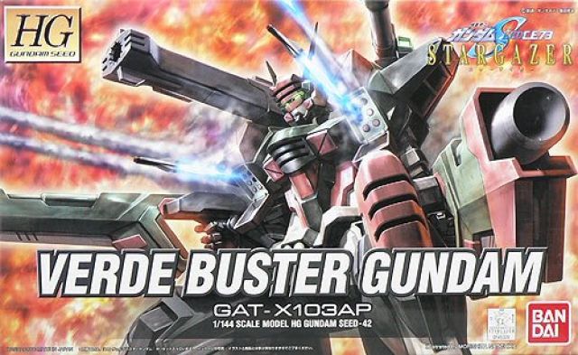HGSE 1/144 GAT-X103AP Verde Buster Gundam