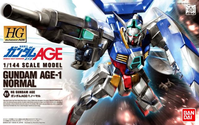 HG AGE 1/144 Gundam AGE-1 Normal