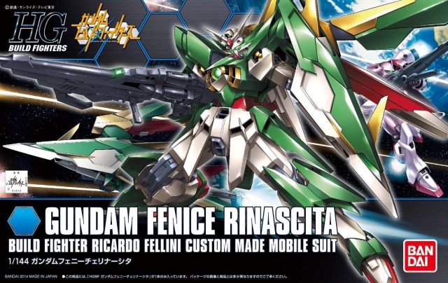 HGBF 1/144 Wing Gundam Fenice Rinascita